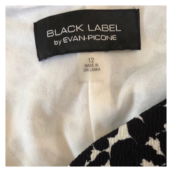 Evan Picone Black Label Sleeveless Dress - Picture 6 of 6